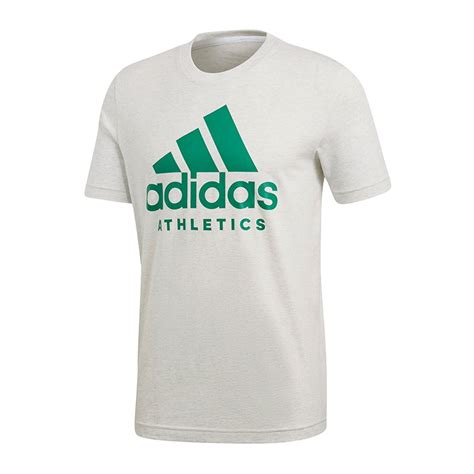 adidas t shirt weiß grün|Grun .